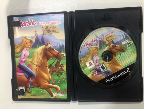 Barbie Horse Adventures Do Ps2 Jogo Original Americano